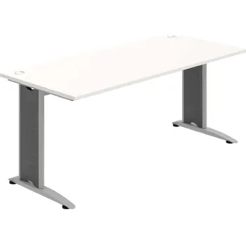 Kancelářský vozík HOBIS kancelářský stůl pracovní rovný - FS 1800, bílá + doprava zdarma