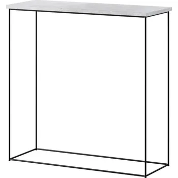 Konferenční stolek ArtAdrk Příruční stolek MILAN | černé nohy Barva: Beton