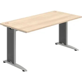 Kancelářský vozík HOBIS kancelářský stůl pracovní rovný - FS 1600, akát + doprava zdarma