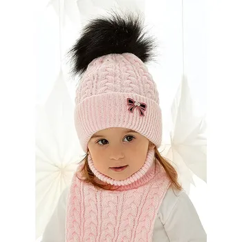 Čepice AJS Čepice a nákrčník AJS-48-352 Barva: F-sivá, Velikost: 50-52