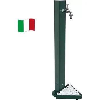 Umyvadlo Zahradní Vodovodní SLOUPEK NEW YORK, matná tmavě zelená