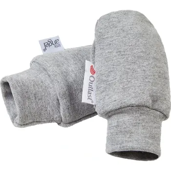 Rukavice Little Angel Rukavice smyk kojenecké Outlast® - šedý melír