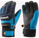 REUSCH Dětské lyžařské rukavice Reusch Brett R-Tex 10 LET MODRÁ|ČERNÁ