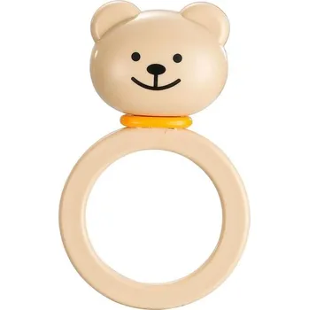 Chrastítko dětské - VESELÝ MEDVÍDEK béžové - BabyMix