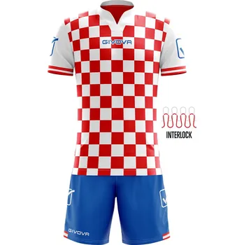 Sportovní set Givova Competition red-royal L