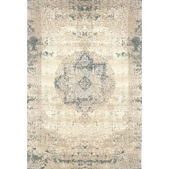 Koberec Luxusní koberec, syntetický, nízký vlas, protiskluzový, béžový, 160 x 230 cm + vyzvednutí ZDARMA