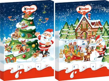 Čokoláda Kinder Mini Mix adventní kalendář mix motivů 150 g