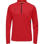 Pánská mikina Hummel Tech Move Half Zip Red 2XL
