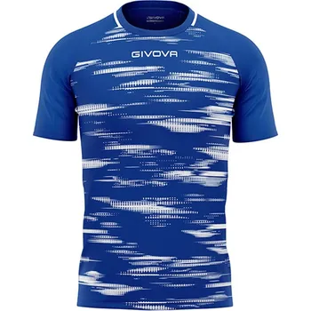 Sportovní triko GIVOVA Pixel royal-white 2XL