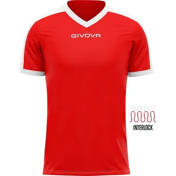 Chlapecké tričko Sportovní triko GIVOVA Revolution red-white S