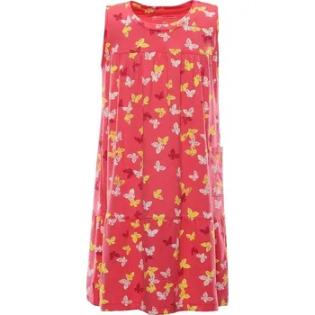 Dámské šaty Dětské šaty Alpine Pro Dareso red 152-158