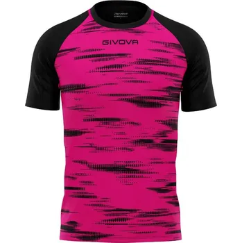 Chlapecké tričko Sportovní triko GIVOVA Pixel fuxia-black S