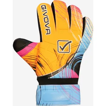 Brankářské rukavice Brankářské rukavice Givova Brilliant Arancio 10
