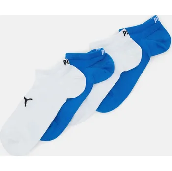 Ponožky Puma Sport Light Sneaker 4-Pack Ecom Blue-White 39-42