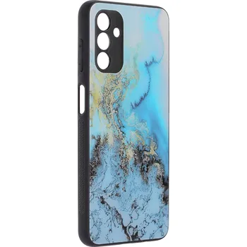 Pouzdro na mobilní telefon Pouzdro Samsung Galaxy A13 5G / A04s Techsuit - Glaze Series, Blue Ocean