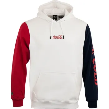 Pánská mikina Mikina K1X Coca Cola Sweathers White M