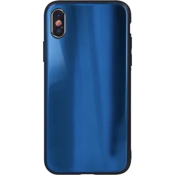 Pouzdro na mobilní telefon OEM Kryt Samsung Galaxy A42 5G Glass case Gradient dark blue