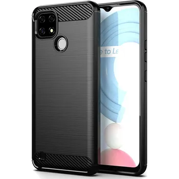 Pouzdro na mobilní telefon Techsuit Kryt Realme C21 , Armored Carbon black