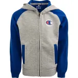 Dětská mikina Champion Zip Hoodie Grey-Blue 114-116