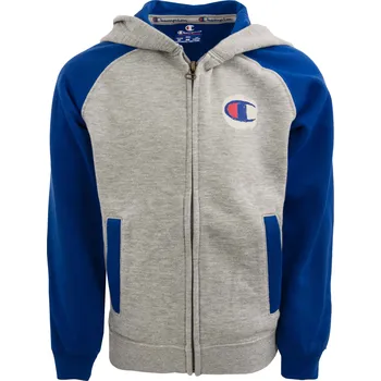 Dámská mikina Dětská mikina Champion Zip Hoodie Grey-Blue 102-107