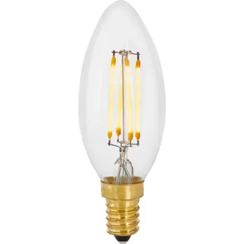 Lampička Žárovka Tala LED, svíčka, E14, 4 W, 2 700 K, čirá, stmívatelná. přehledně