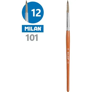 Umělecký štětec Milan Štětec kulatý MILAN č.12 - 101 446335