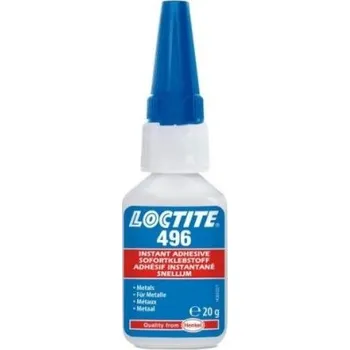 Průmyslové lepidlo LOCTITE 496 BO 20 G - vteřinové lepidlo