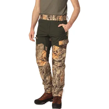 Pánské kalhoty TAGART Pánské lovecké kalhoty Tagart IRON 2 3DX s 3DX maskováním 3XL KAŠTANOVÁ