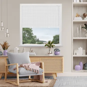 Žaluzie Hliníková žaluzie Classic 25, Dírkovaná Bílá, Z 002 , 45 x 120 cm