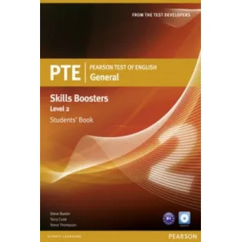 Cizí jazyk Pearson Test of English General Skills Booster 2 Students' Book and CD Pack – Terry Cook,Steve Thompson (EN)