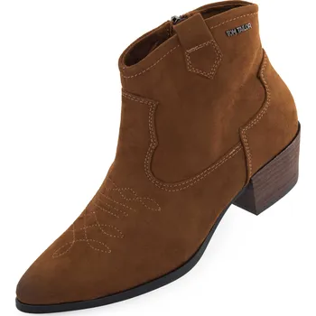 Dámská tenisová obuv Dámské boty Tom Tailor Stiefelette Damen Cognac 41
