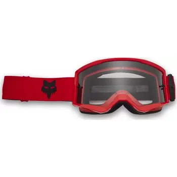 Motocyklové brýle Fox Main Goggles fluorescent red