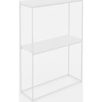 Konferenční stolek ArtAdrk Příruční stolek VELO | bílé nohy Barva: Bílá