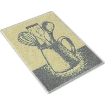 Utěrka Malý kuchyňský ručník 35x50 ZARA 450g Vařečky žlutošedá