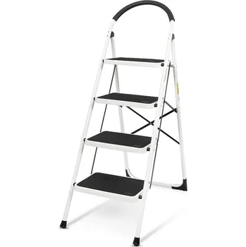 Železářství PROPER Schůdky SUPERMAX ocelové 4 skladací 150kg