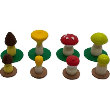 Příslušenství k deskovým hrám TLAMA games Leaf (Listí) - 3D žetony hub