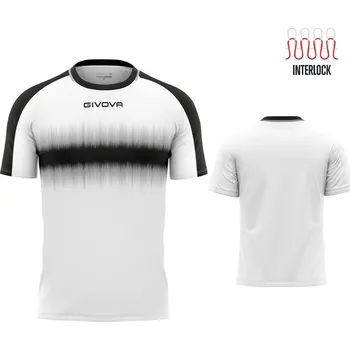 Chlapecké tričko Sportovní triko GIVOVA Radio black-white XL