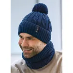 AJS Čepice a nákrčník AJS-48-422 Barva: B-čierna, Velikost: 56-58