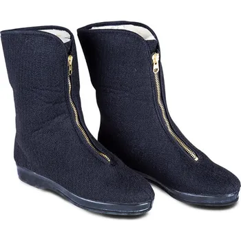 Dámské válenky Ovčí věci Dámské vysoké důchodky s ovčí vlnou - černá Velikost: 39