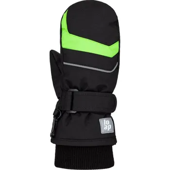 Dětské palčáky rukavice LOAP Rula Black-Green 6