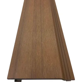 Obklad Fasádní obkladová palubka WPC Co-extrusion Teak 300 x 15,4 x 2,1 cm 1 ks