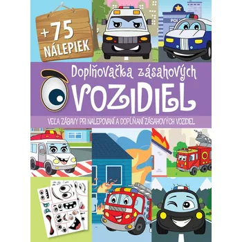 Doplňovačka zásahových vozidiel: + 75 náliepek Kniha