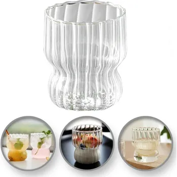 Sklenice Flamenco Mystique Sklenice s vlnitými stěnami 260 ml 1 ks SZK51