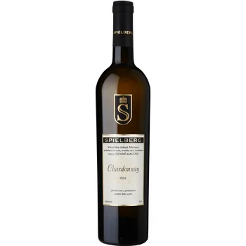 Víno Chardonnay 2023, pozdní sběr, SPIELBERG CZ, suché