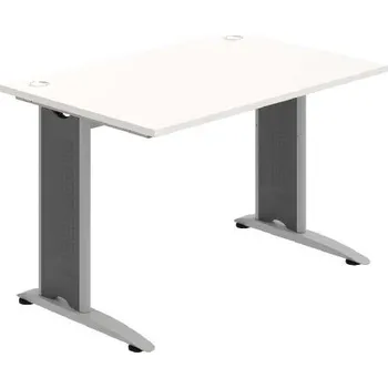 Kancelářský vozík HOBIS kancelářský stůl pracovní rovný - FS 1200, bílá + doprava zdarma