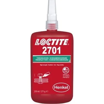 Průmyslové lepidlo LOCTITE 2701 BO 250 ML - zajišťovač závitů VP