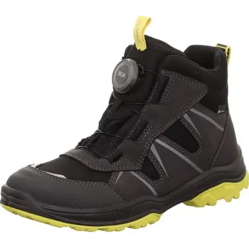 Chlapecké polobotky Chlapecké celoroční boty JUPITER Grey/Yellow Gore-Tex BOA, Superfit,1-000076-2000 - 40