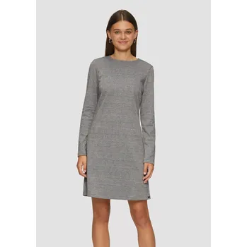 Dámské šaty s.Oliver dámské kárované šaty šedé Velikost: M