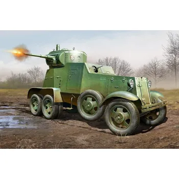 Plastikový model Soviet BA-3 Armor Car - Hobby Boss 83838