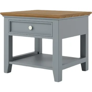 Komoda Konferenční stolek PROVENCE S4P šedomodrý Barevné provedení: Šedomodrá, Provedení: šuplíky bez pojezdů